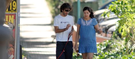 josé tomás y su novia Isabel, padres de un niño