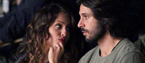 HUgo Silva e Hiba Abouk en la gala Help