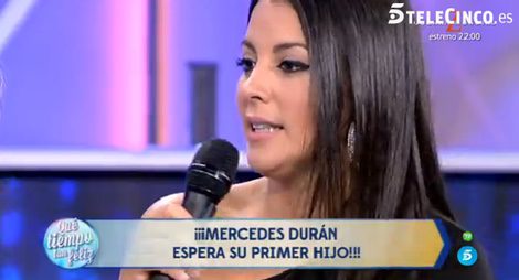 Mercedes Durán anuncia su embarazo / Telecinco.es