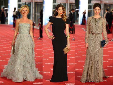 Belén Rueda, Miguel Ángel Silvestre y María Valverde deslumbran en la alfombra roja en los Premios Goya 2012