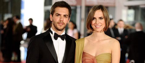 Marc Clotet y Aina Clotet en los Premios Goya 2012