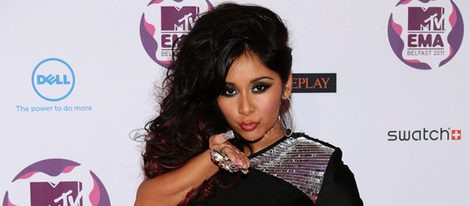 Snooki, de 'Jersey Shore', presume de embarazo y anillo de compromiso