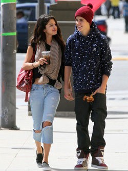 Selena Gomez y Justin Bieber