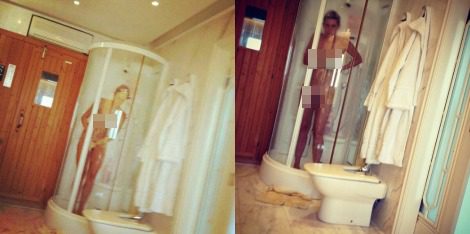 FOTO DUCHA DESNUDO foto ducha desnudo: