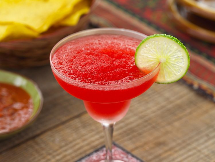 Al final de las cuatro horas estará la margarita frappé casi lista