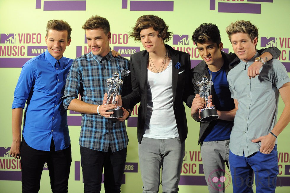 One Direction en los MTV Video Music Awards 2012