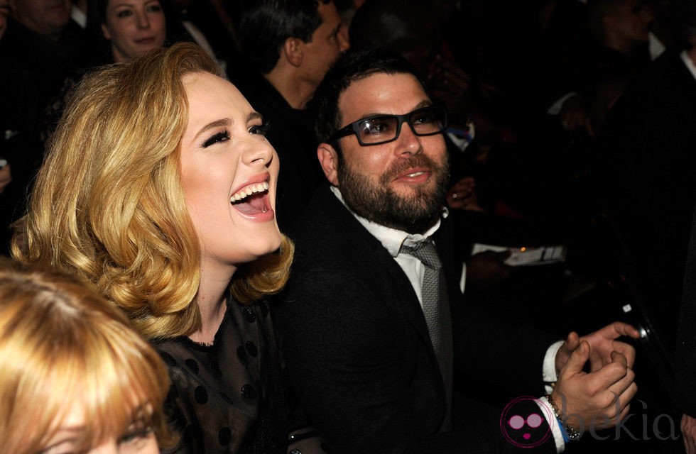 Adele y Simon Konecki en los 54Âº Premios Grammy: Fotos en Bekia