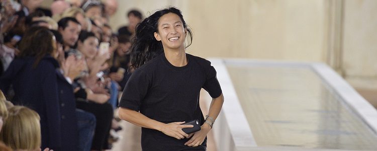 El diseñador Alexander Wang en su último desfile como diseñador creativo