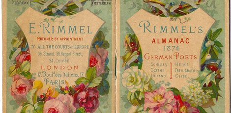 Carteles de Rimmel en sus inicios
