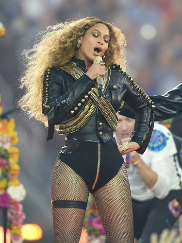 Beyoncé lució un body suyo en la Superbowl de 2016