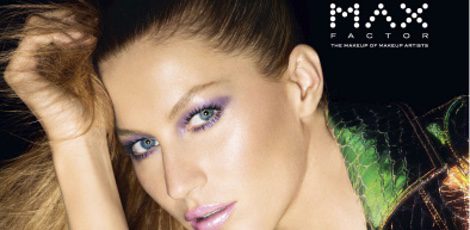 Gisele Bundchen para Max Factor