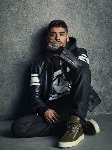 Zyan Malik es el nuevo rostro masculino de2017 para la línea de hombre