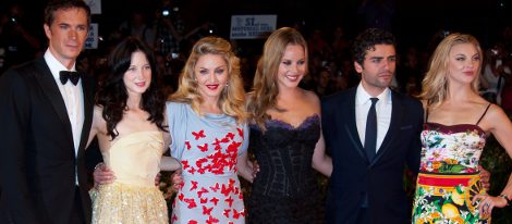 Madonna y el equipo de 'W.E.' en el Festival de Venecia