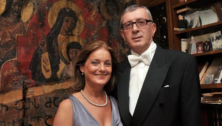 El Príncipe Nugzar Bagration-Gruzinsky junto a su esposa | The Royal House of Georgia