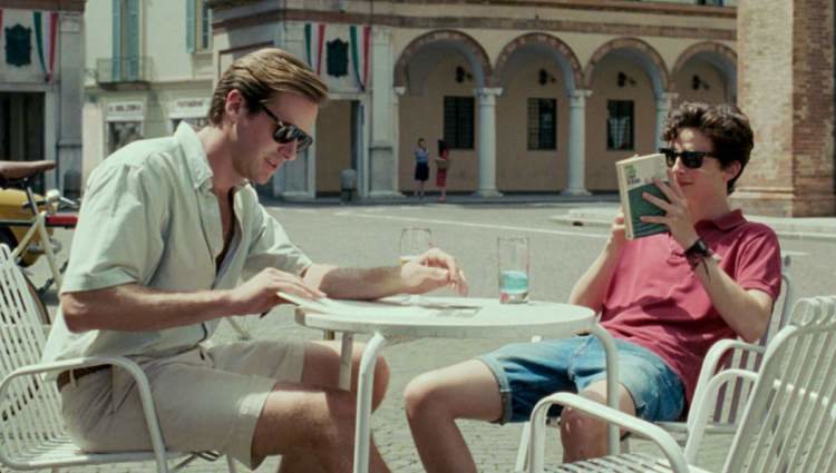 Timothée Chalamet y Armie Hammer en 'Call me by your name'/ Foto: 'eCartelera'