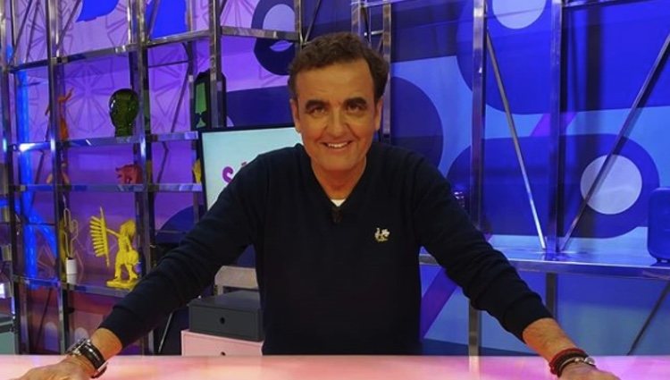 Antonio Montero en el plató de Sálvame/Instagram