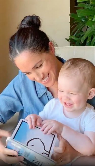 Meghan Markle con Archie