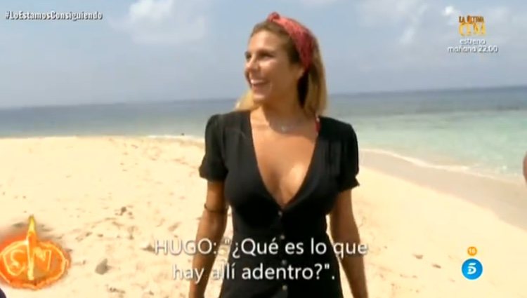 Ivana en el momento de su discusión con Hugo / Telecinco.es
