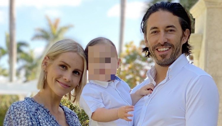 Claire Holt y Andrew Joblon anunciando que iban a aumentar la familia / Instagram