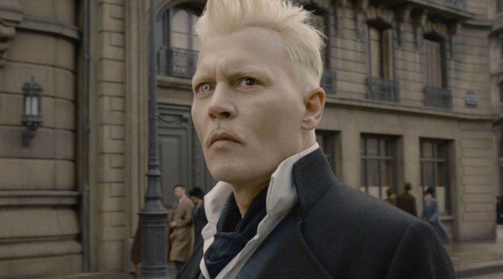 Johnny Depp en un fotograma de 'Animales fantásticos'