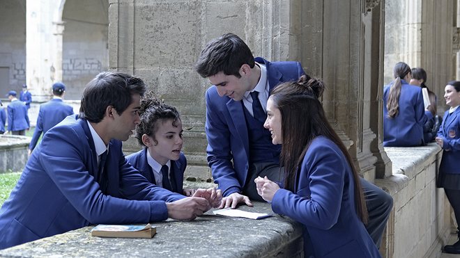 Algunos de los personajes de 'El Internado: Las Cumbres'/ Foto: Amazon Prime Video