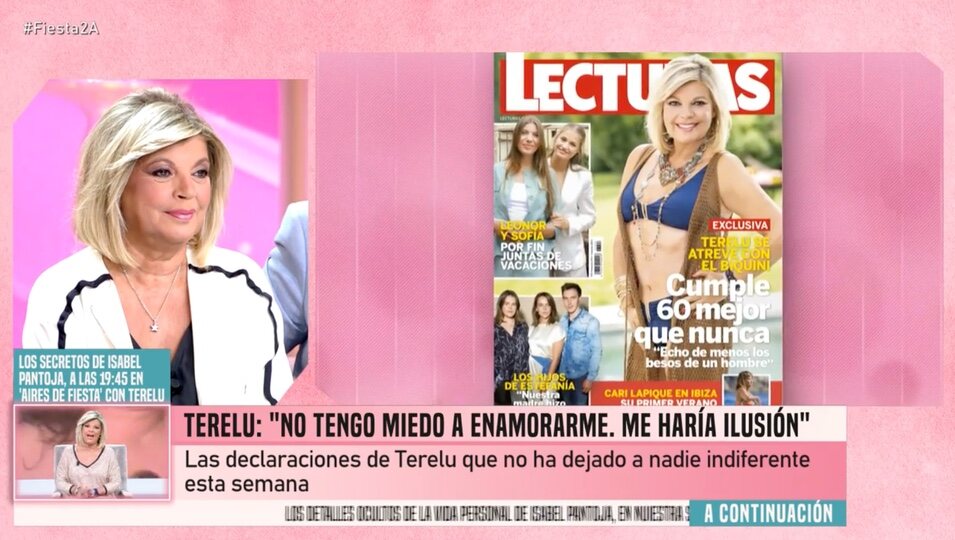 Terelu habla de su posado | Foto: telecinco.es