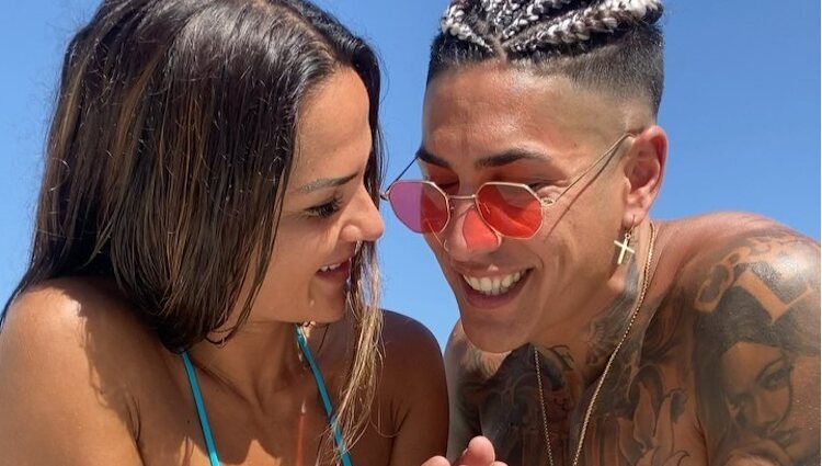 Ferre y Cristina juntos en la playa | Foto: Instagram