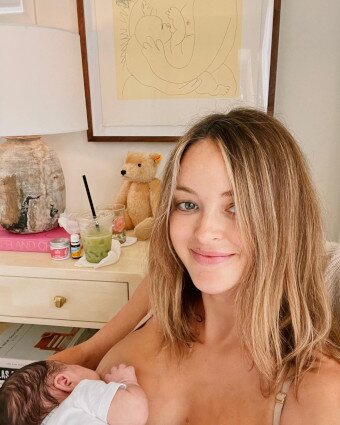 Kaitlynn Carter presenta a su hijo </p><p>/ Foto: Instagram