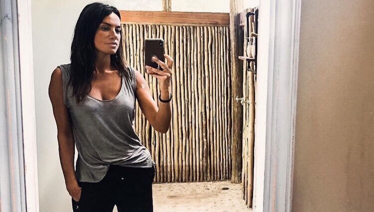 Cristina Saavedra posando / Foto: Instagram