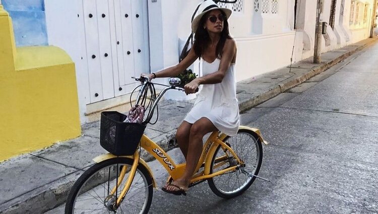 Cristina Saavedra posando / Foto: Instagram