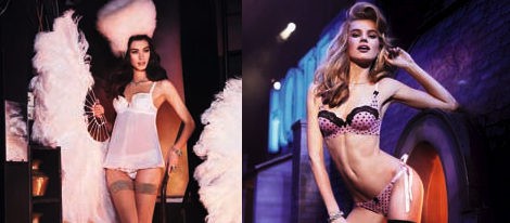 Irina y Milou posando para el calendario