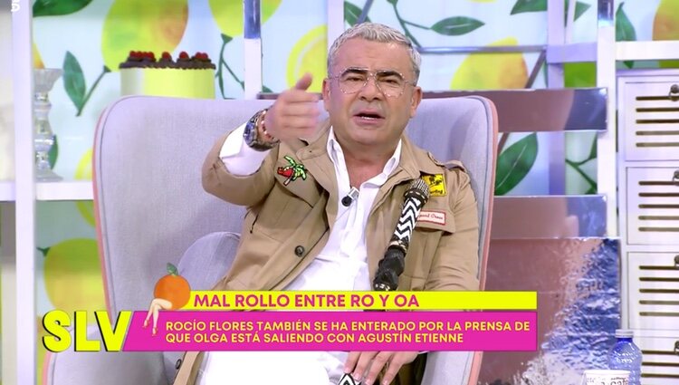 Jorge Javier Vázquez reprendiendo a Rocío Flores |Foto: Telecinco