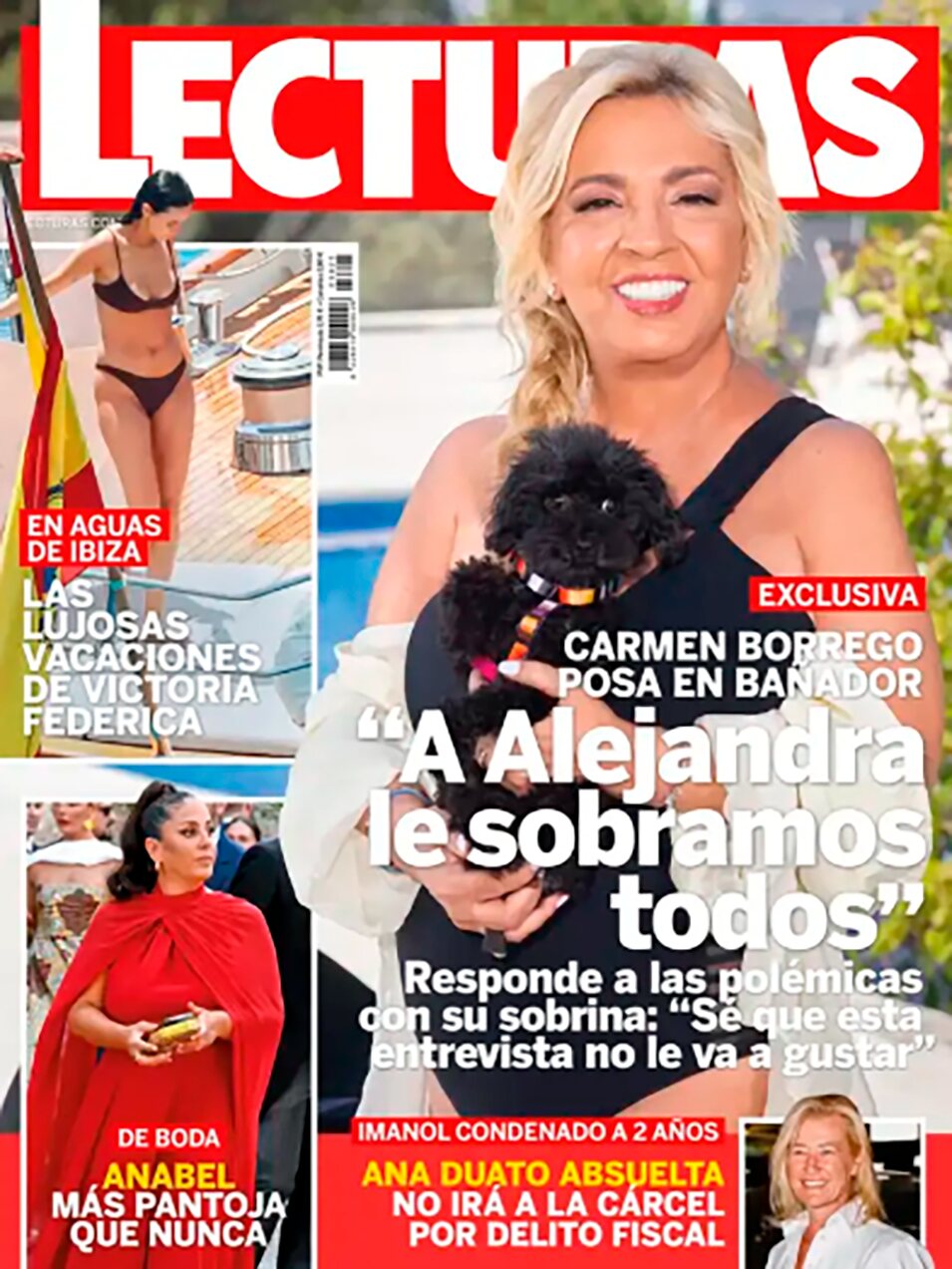 Carmen Borrego posa para la portada de Lecturas | Lecturas