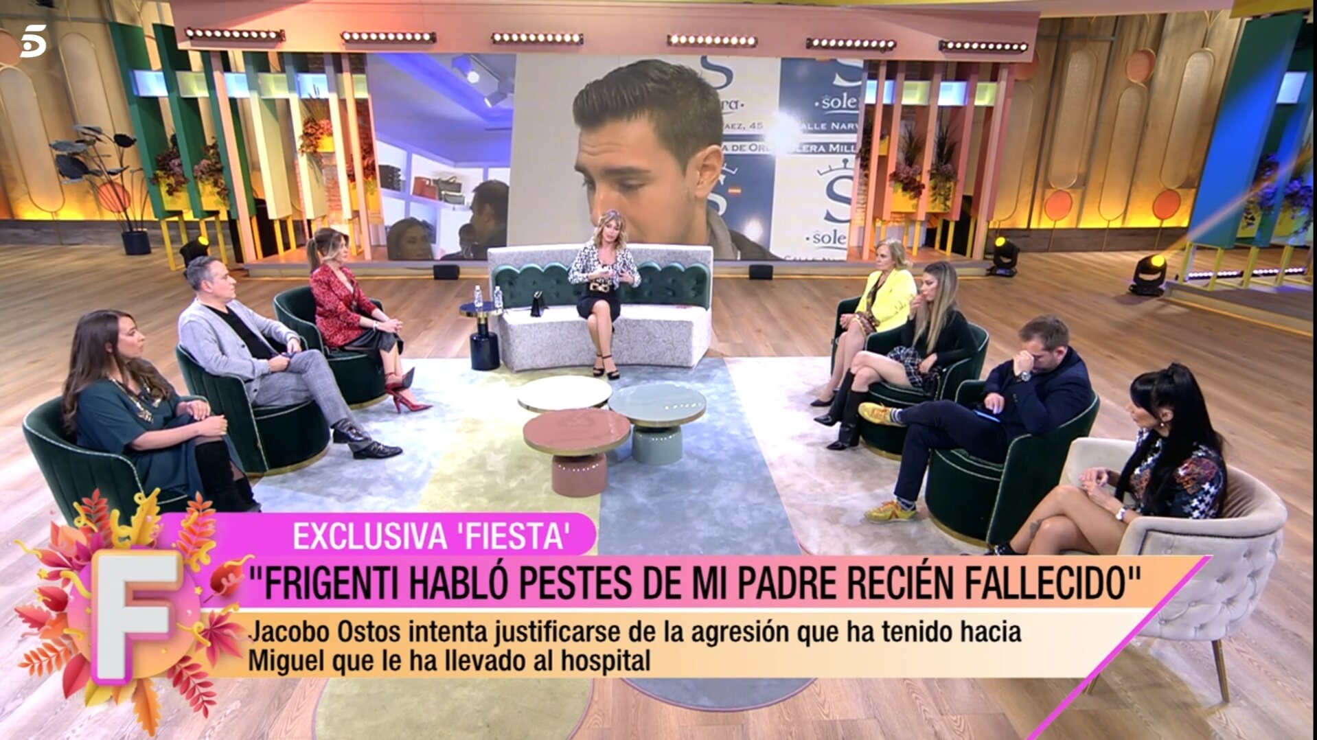 Jacobo Ostos justifica su agresión física a Miguel Frigenti | Foto: Telecinco.es