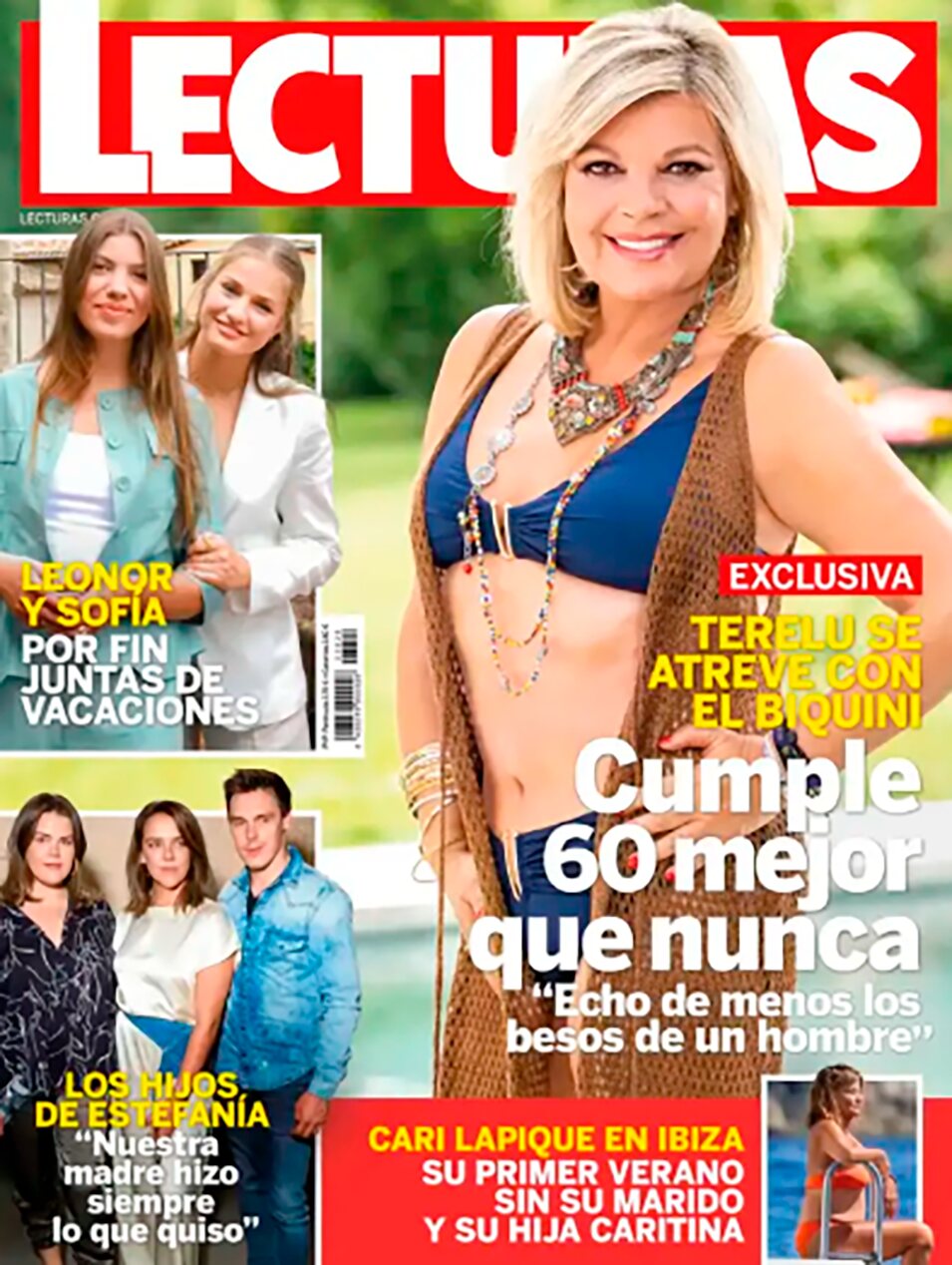 Terelu Campos en la portada de Lecturas | Lecturas