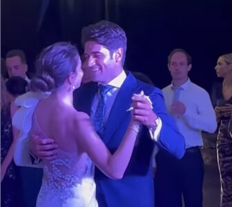 Javier Hernanz y Paula Mocca en su baile nupcial/ Foto: Instagram
