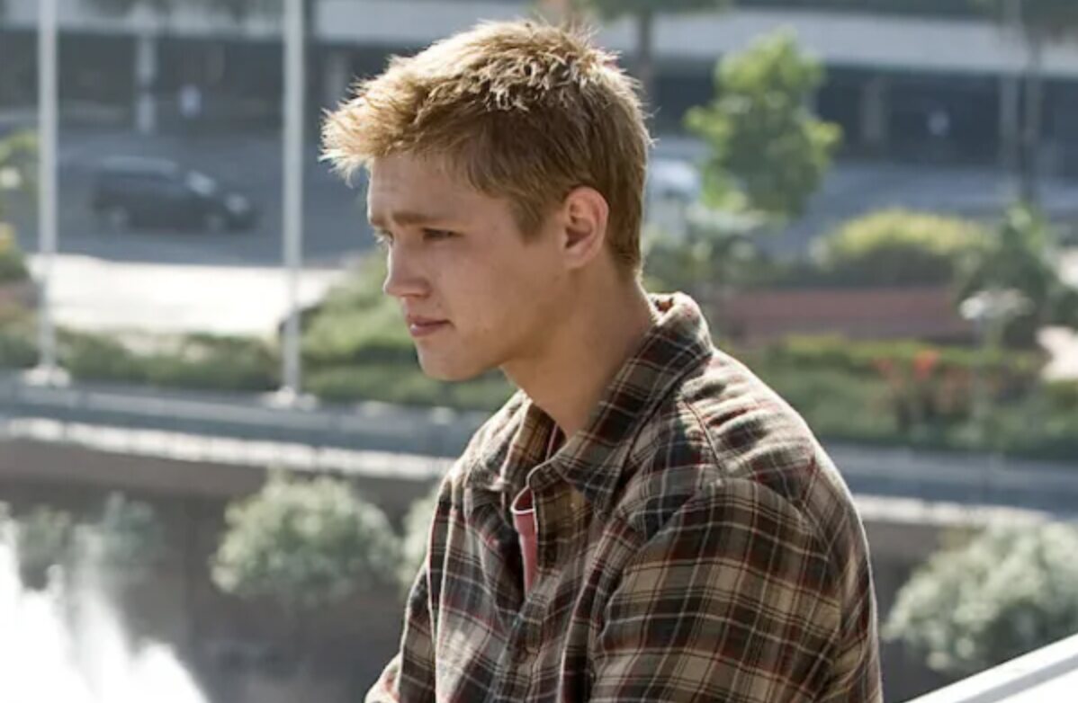 Evan Ellingson en un fotograma de 'CSI'