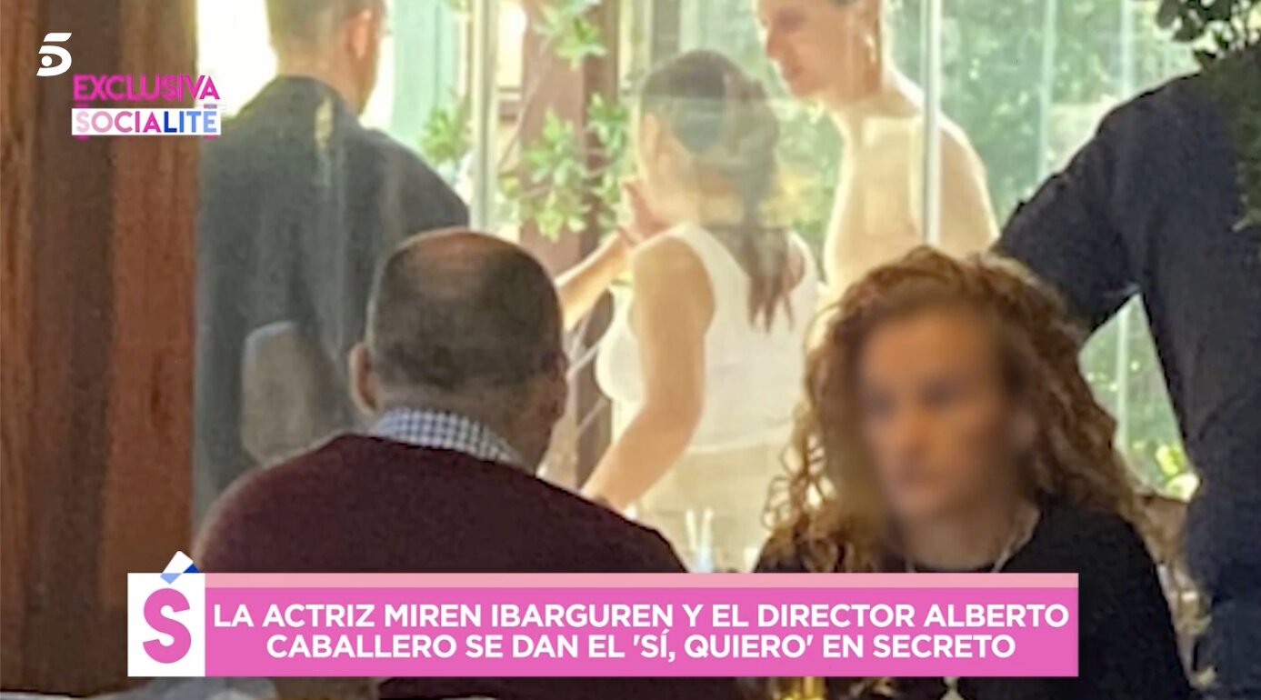 La única fotografía que ha trascendido del enlace | Foto: Socialté