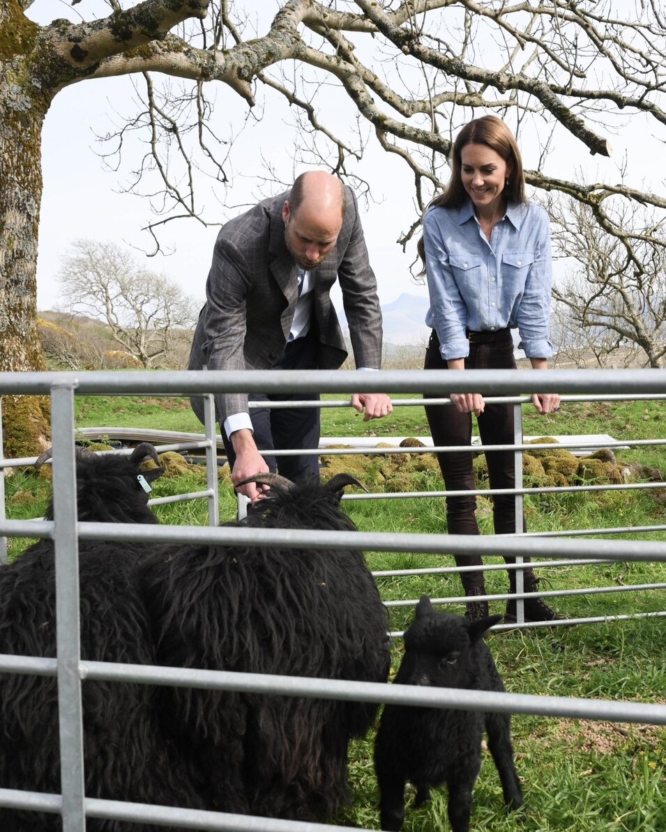 Guillermo y Kate en una granja en Escocia | Kensington Royal