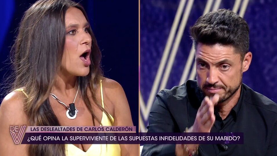 Cruce de acusaciones entre Carlos y Laura Cuevas en '¡De Viernes!' l Foto: Telecinco.es