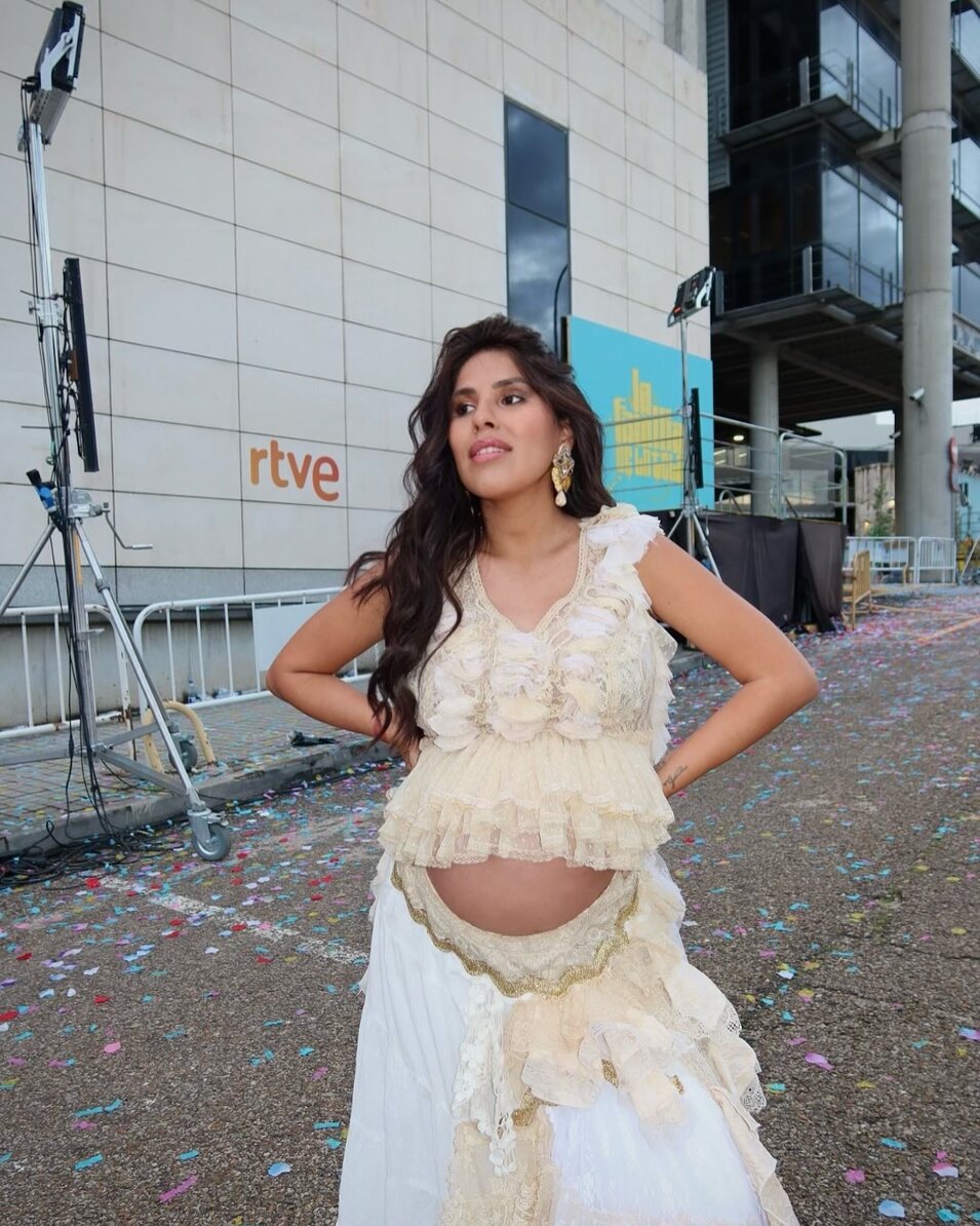 Isa Pantoja debutando en 'La familia de la tele' | Instagram