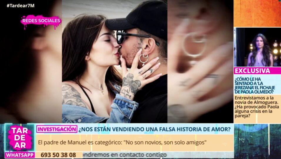 Fuentes cercanas a la pareja aseguran que no están juntos l Foto: Telecinco.es
