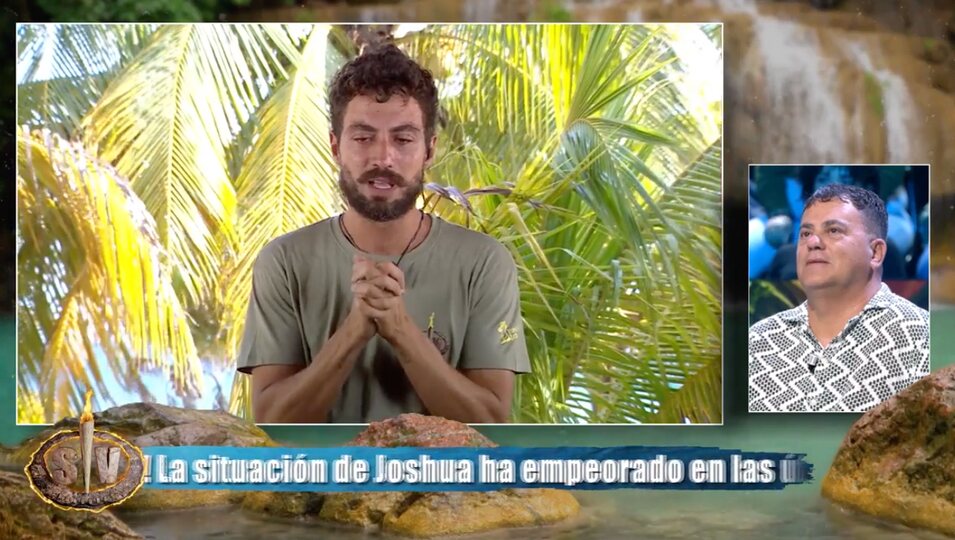Joshua habla con su padre antes de conocer su parte médica | Telecinco.es