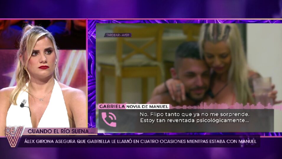 Gloria revela el mensaje de Gabriela a Manuel L Photo: Telecinco.es