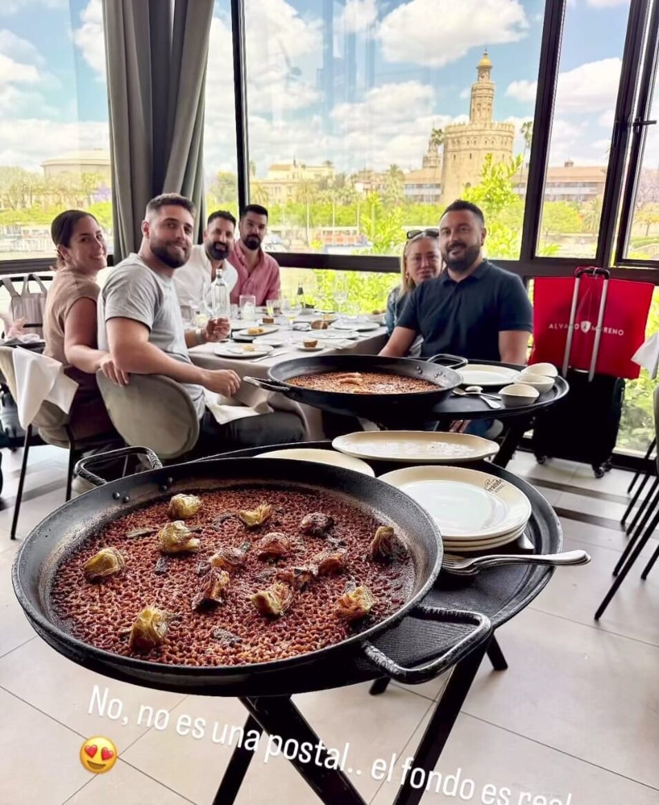 Comida entre amigos | Instagram