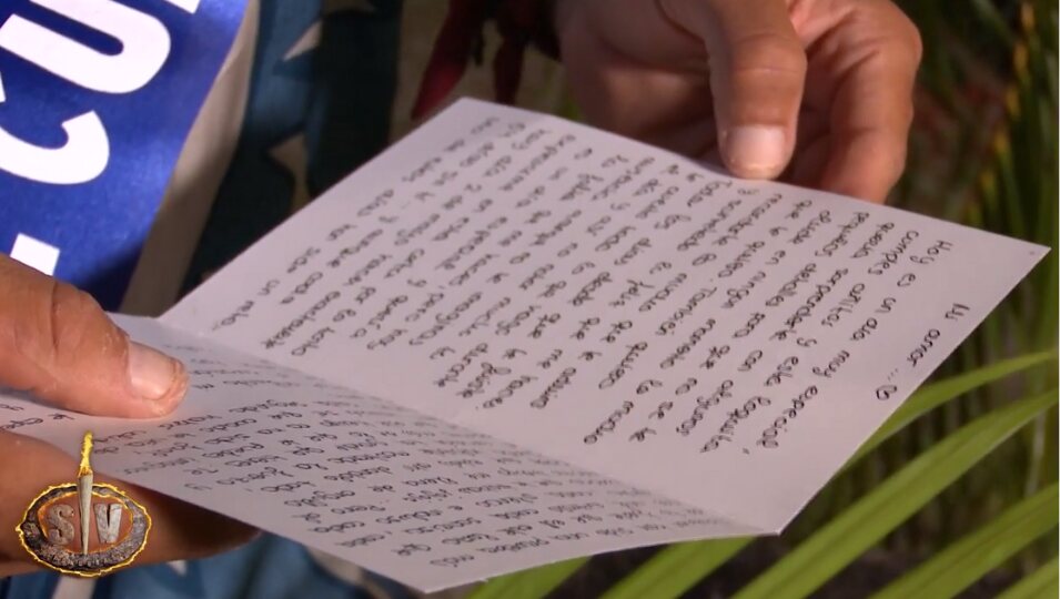La carta con indirectas de Gabriela a Manuel l Foto: Telecinco.es