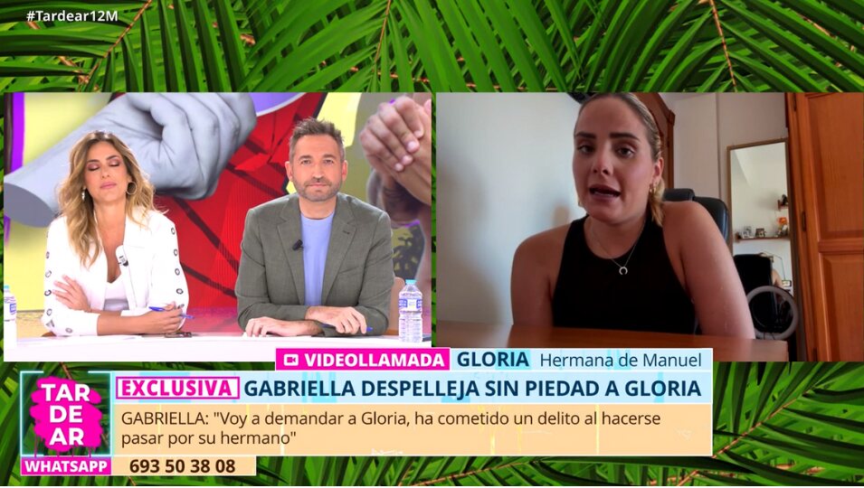 La hermana de Manuel afirma haber recibido amenazas de Gabriela L Photo: Telecinco.es
