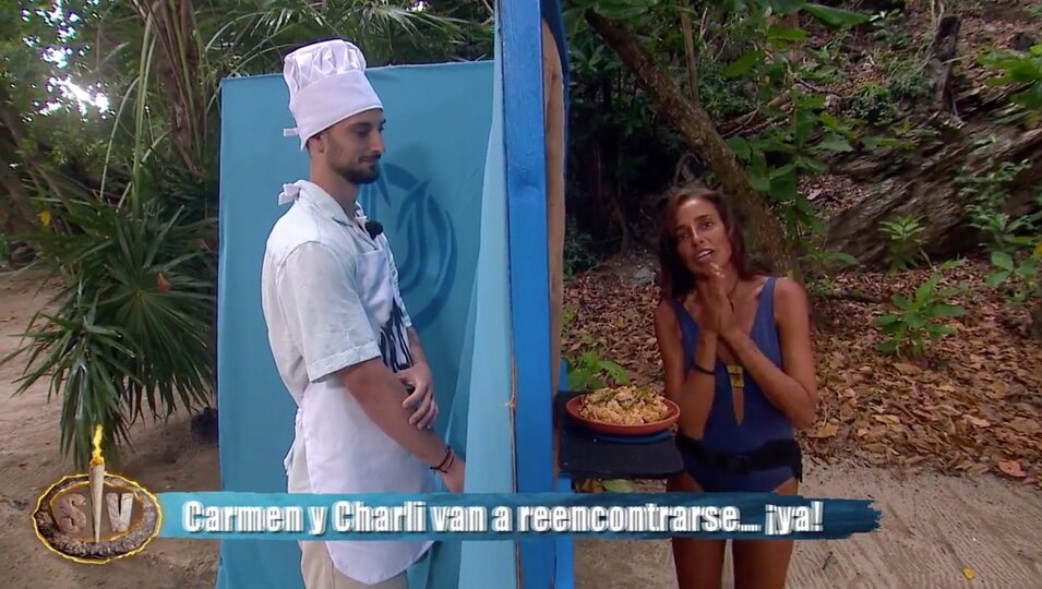 Carmen Alcayde no sabia que la gala traía una sorpresa para ella l Foto: Telecinco.es