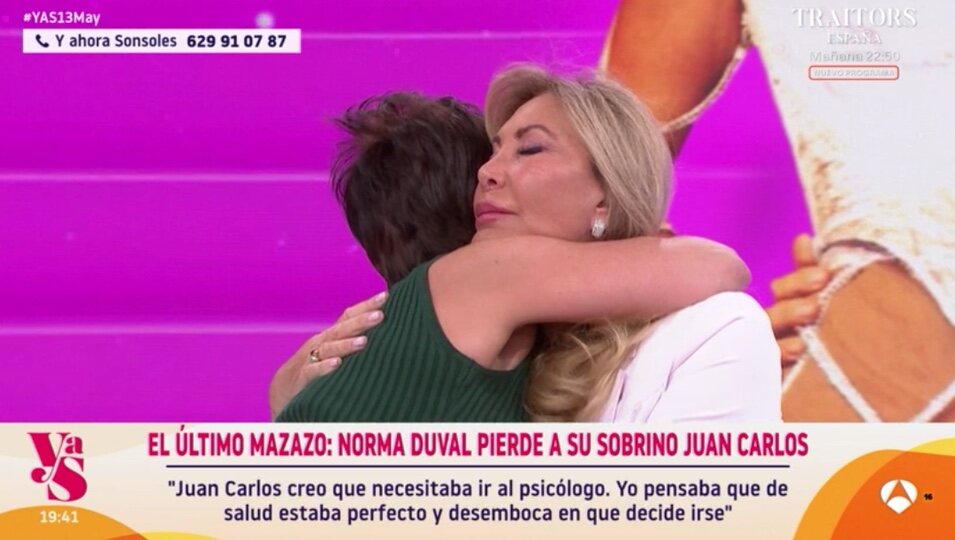 Norma Duval habla de la muerte de su sobrino tras un año de su pérdida l Foto: Antena3.es