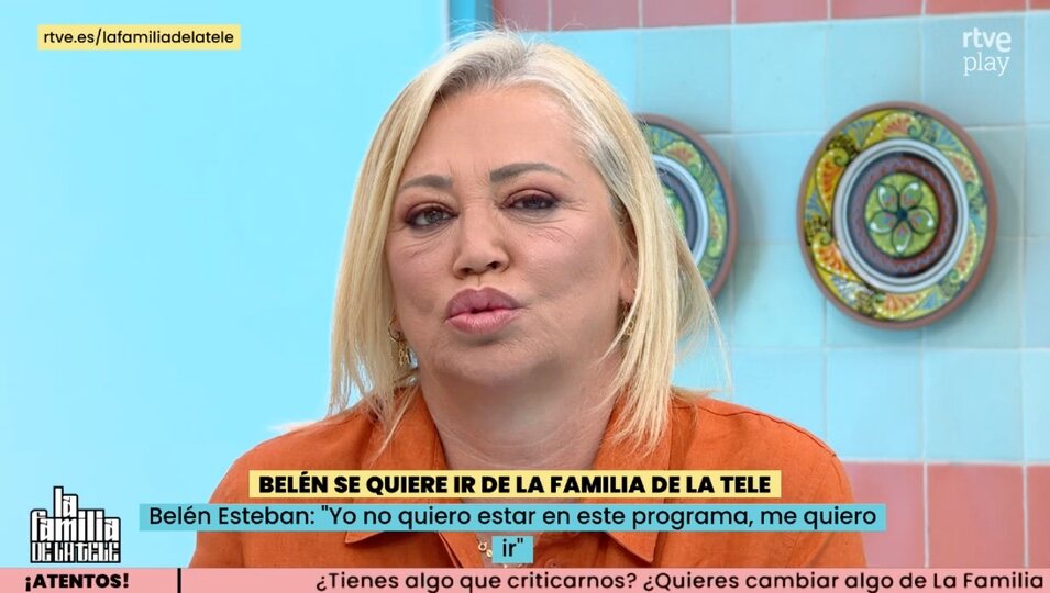 Belén Esteban cuenta su malestar | Foto: RTVE